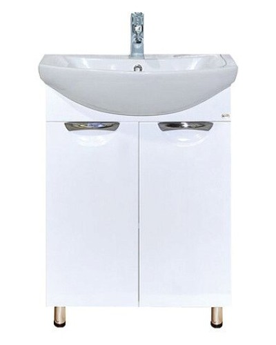 Лаванда - 50 Тумба прямая белая