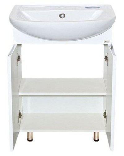 Лаванда - 70 Тумба прямая белая