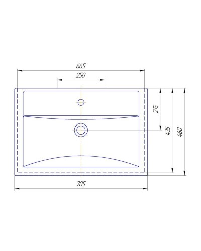 Лайм - 70 Тумба напольная  с 2 ящ. комбинированная