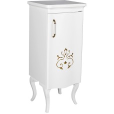 Тумба Creavit Antik 50 AN2115.02.BB Белая с декором