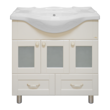 Латте - 85 Тумба с 2 ящ. бежевая эмаль