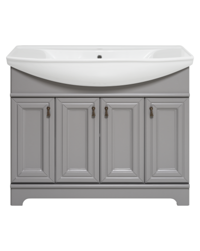 Лувр -105 Тумба напольная, серая