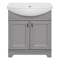 Лувр - 65 Тумба напольная, серая