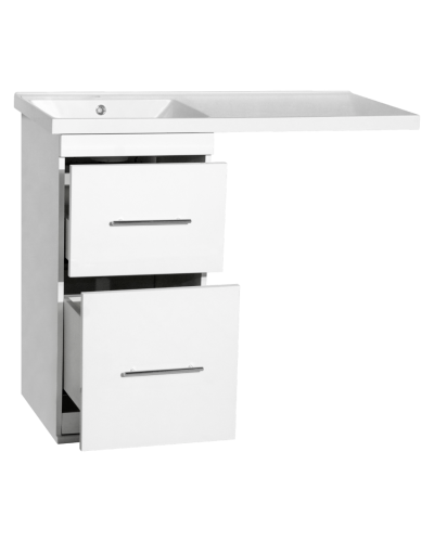 Мексика - 50 Тумба под стиральную машину белая эмаль