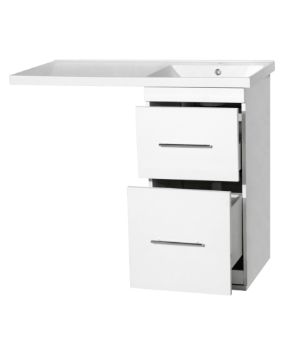 Мексика - 50 Тумба под стиральную машину белая эмаль