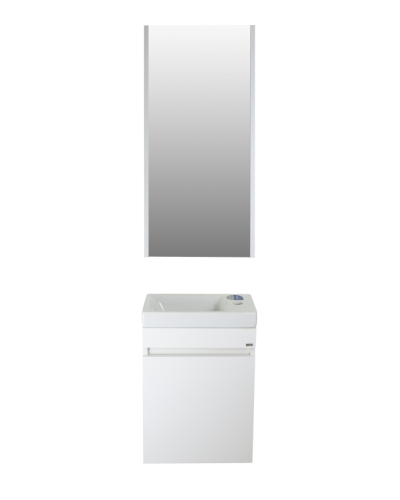 Эко мини - 40 Тумба подвесная, белая