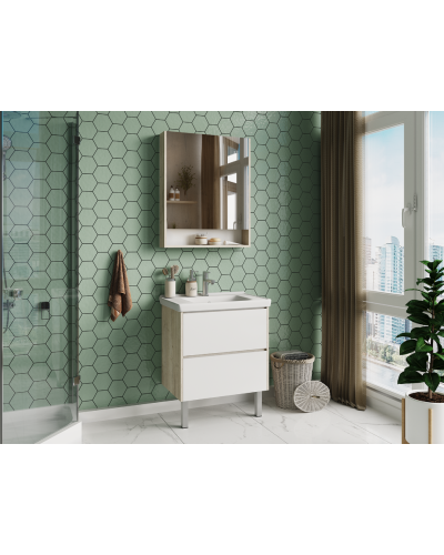 Мускат - 90 Тумба напольная 2 ящ.