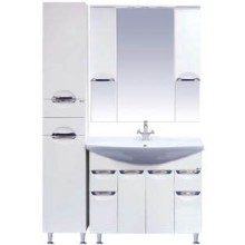 Орхидея- 105 Тумба 2 ящ. белая эмаль