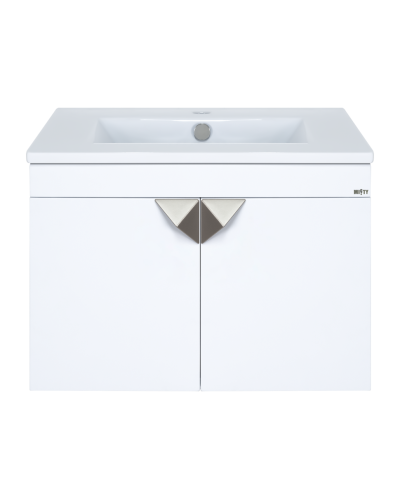 Сахара - 60 Тумба прямая подвесная белая