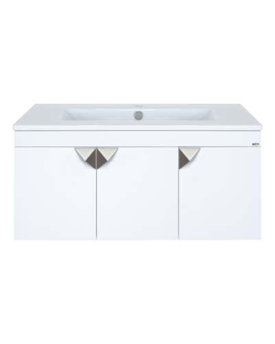 Сахара - 90 Тумба прямая подвесная белая