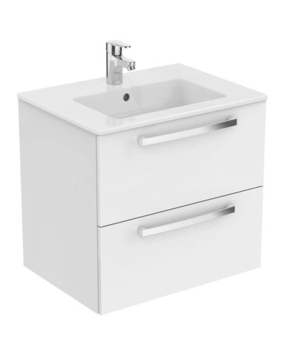 Тумба белый глянец 60 см 2 ящика Ideal Standard Tempo E3240WG