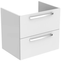 Тумба белый глянец 60 см 2 ящика Ideal Standard Tempo E3240WG