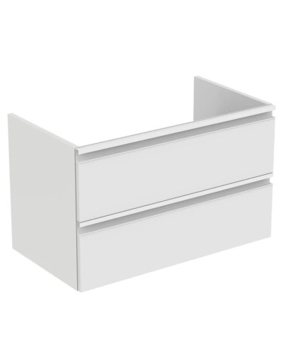 Тумба белый матовый 80 см 2 ящика Ideal Standard Tesi T0051OV