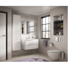 Тумба белый матовый 80 см 2 ящика Ideal Standard Tesi T0051OV