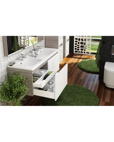 Тумба 130 см espresso/белый Ravak SD Classic 1300 X000000425