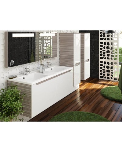 Тумба 130 см espresso/белый Ravak SD Classic 1300 X000000425