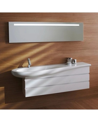 Тумба белый глянец 99,4 см 2 ящика Laufen Alessi One 4.2452.0.097.631.1