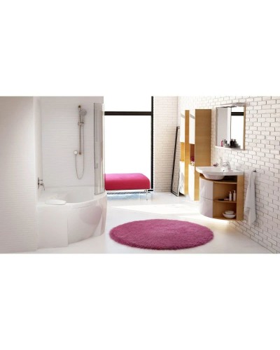 Тумба 78 см береза/белый Ravak SDU Rosa Comfort L X000000162