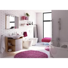 Тумба 78 см береза/белый Ravak SDU Rosa Comfort R X000000163