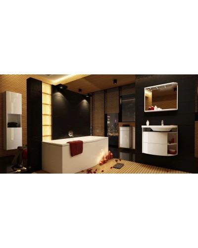 Тумба 78 см белый глянец Ravak SDU Rosa Comfort L X000000328