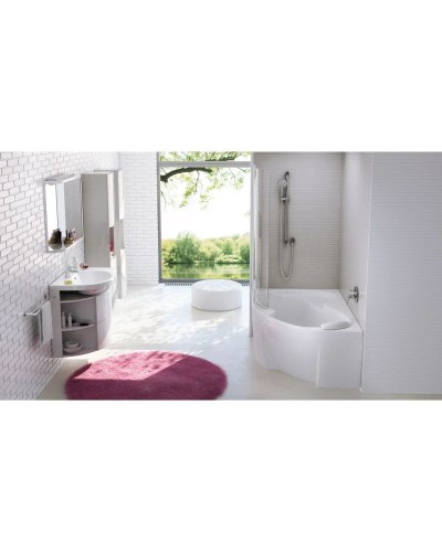 Тумба 78 см белый глянец Ravak SDU Rosa Comfort R X000000329