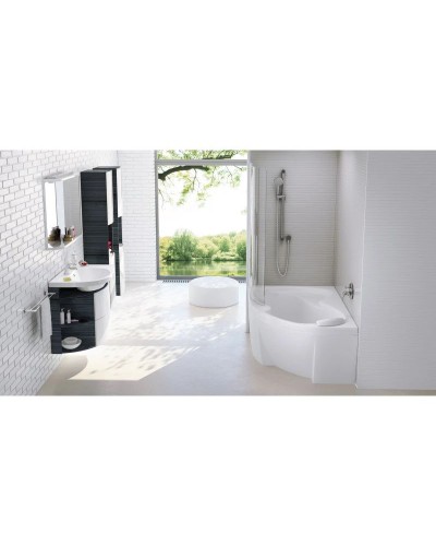 Тумба 78 см strip onyx/белый Ravak SDU Rosa Comfort R X000000313