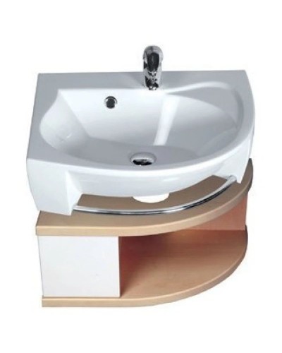 Тумба 56 см береза/белый Ravak SDU Rosa L X000000238