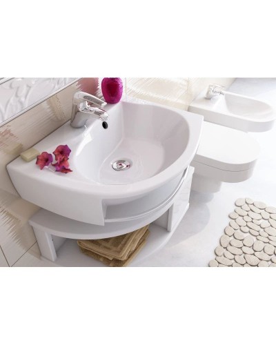 Тумба 56 см белый глянец Ravak SDU Rosa R X000000327