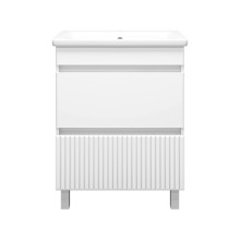 Мира - 65 Тумба напольная с 2 ящ.эмаль