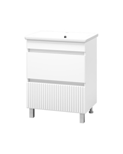 Мира - 65 Тумба напольная с 2 ящ.эмаль