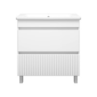 Мира - 80 Тумба напольная с 2 ящ.эмаль