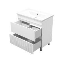 Мира - 80 Тумба напольная с 2 ящ.эмаль