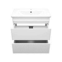 Мира - 80 Тумба напольная с 2 ящ.эмаль