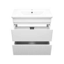 Мира - 80 Тумба напольная с 2 ящ.эмаль