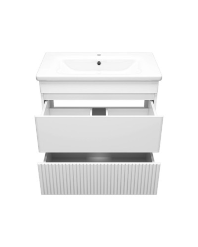 Мира - 80 Тумба напольная с 2 ящ.эмаль