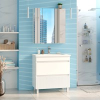 Мира - 80 Тумба напольная с 2 ящ.эмаль