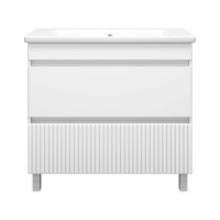 Мира - 90 Тумба напольная с 2 ящ.эмаль