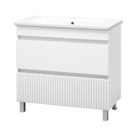 Мира - 90 Тумба напольная с 2 ящ.эмаль