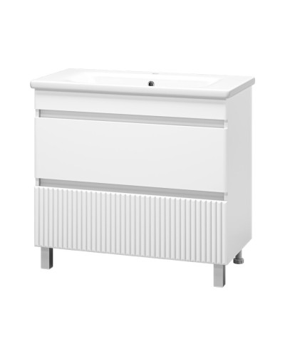 Мира - 90 Тумба напольная с 2 ящ.эмаль