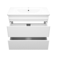 Мира - 90 Тумба напольная с 2 ящ.эмаль