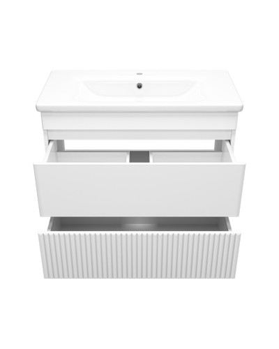 Мира - 90 Тумба напольная с 2 ящ.эмаль