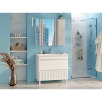 Мира - 90 Тумба напольная с 2 ящ.эмаль