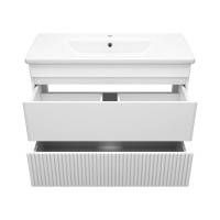 Мира -100 Тумба напольная с 2 ящ.эмаль