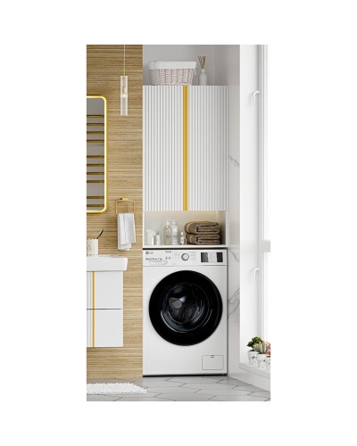 VEGA - 60 Шкаф подвесной над стиральной машиной, белый