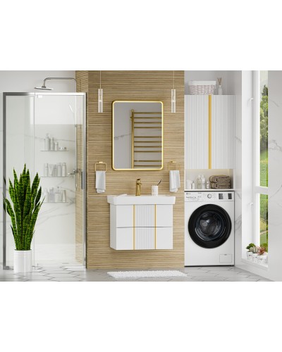 VEGA - 60 Шкаф подвесной над стиральной машиной, белый