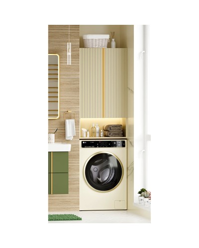 VEGA - 60 Шкаф подвесной над стиральной машиной, кремовый