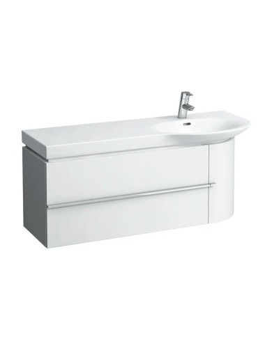 Тумба белый матовый 113,9 см 2 выдвижных ящика Laufen Case 4.0160.2.075.463.1
