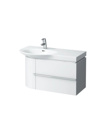 Тумба белый матовый 84,1 см 2 выдвижных ящика Laufen Case 4.0153.2.075.463.1