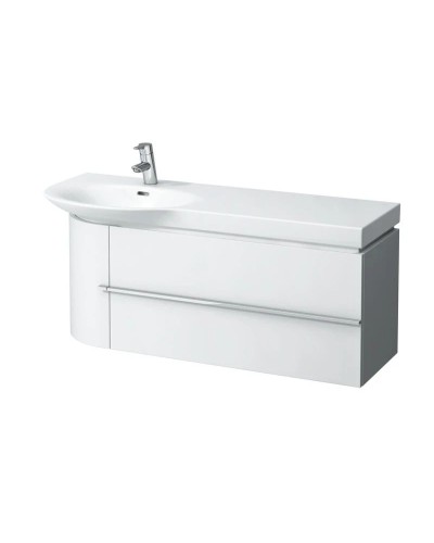 Тумба белый матовый 113,9 см 2 выдвижных ящика Laufen Case 4.0162.2.075.463.1