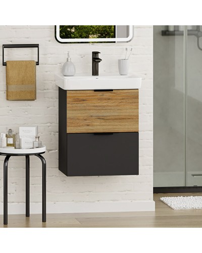 Форест - 50 Тумба подвесная 2 ящ.